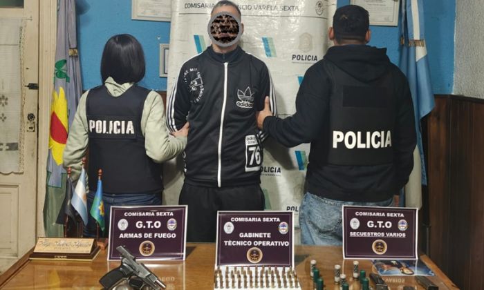 F. Varela – Detuvieron al líder de una banda por entradera y robo a mano armada